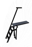 Lillipad Diving Board Pack - Includes Board, Surface Mount, and Upgraded SEADEK Foam Surface (NEW Black Powdercoat/Dark Gray)