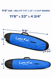 Lahui Kai Stand Up Paddle Board SUP Bag -- 11' 6" or 12' 6"-- Includes Bonus Accessory