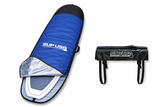Premium SUP USA Paddleboard Bag | 10' 6" Blue |  Protects Paddleboards, Surfboards and more | Free Truck Tailgate Pad