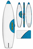Lahui Kai Stand Up Paddle Board SUP Touring Bag – 12’ or 14’ Bag - Cover, Carrying Case, Storage – Extra Thick Padding, Shoulder Strap, Handle, Coffin Style Bag