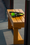 Durawood Aisle-Saver  Bench for Tennis Courts, Locker Rooms, Parks, Marina, Patio, Commercial Use