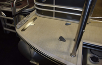 Lillipad Diving Board Pack - Includes Board, Surface Mount, and Upgraded SEADEK Foam Surface (Silver Anodized/Cool Grey)