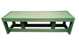 Durawood Dent-Saver Bench for Tennis Courts, Locker Rooms, Parks, Marina, Patio, Commercial Use